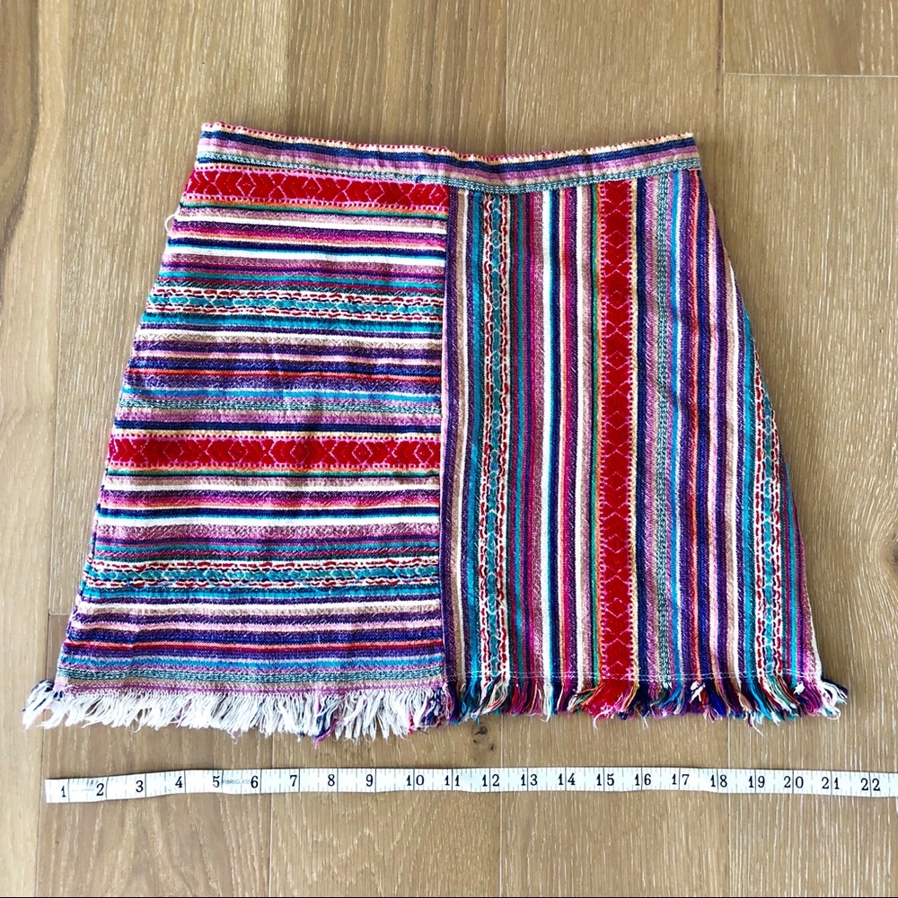 ♥️ Paper Heart ♥️ Aztec Mini Skirt